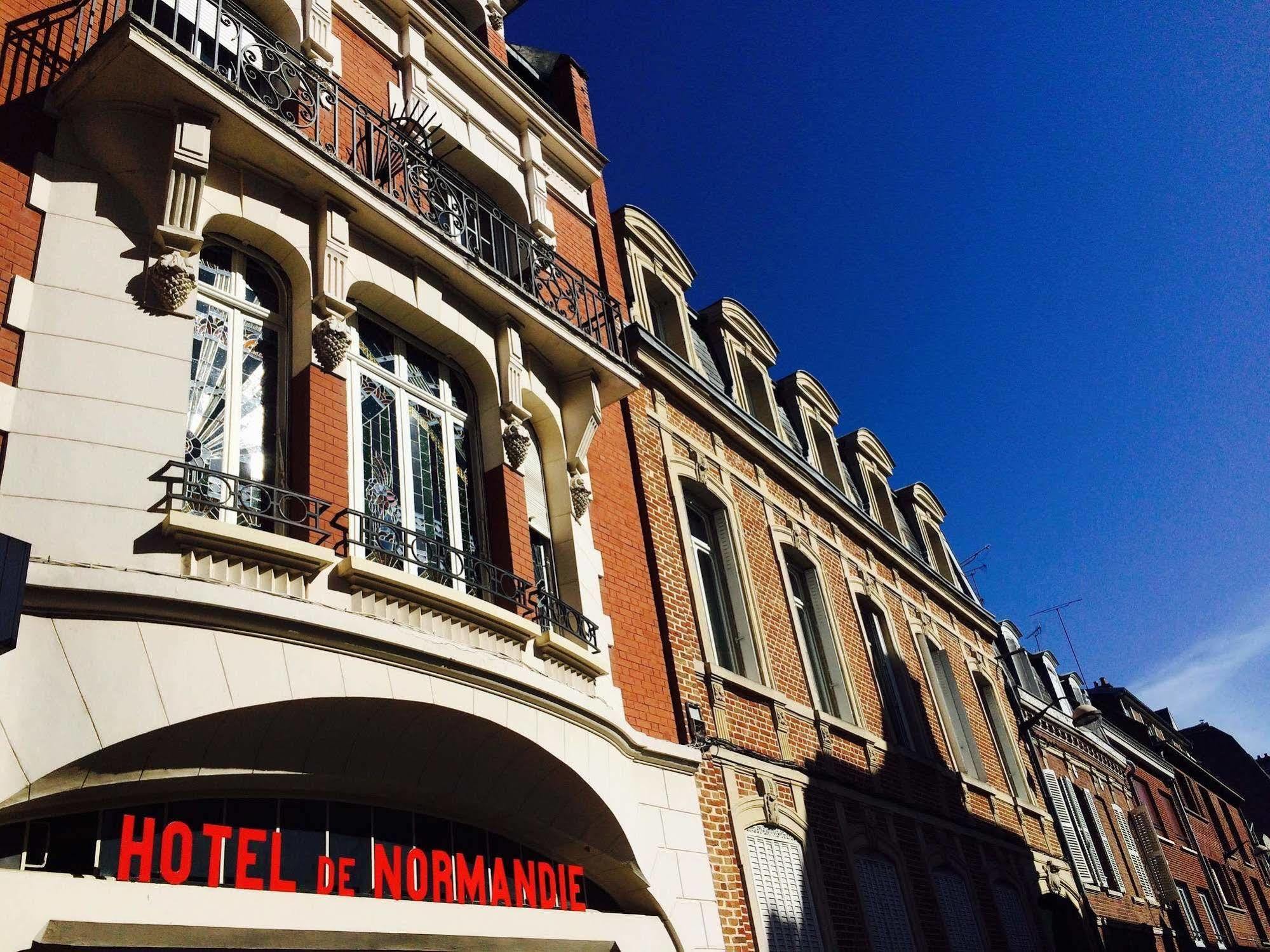 Hotel De Normandie Amiens Bagian luar foto